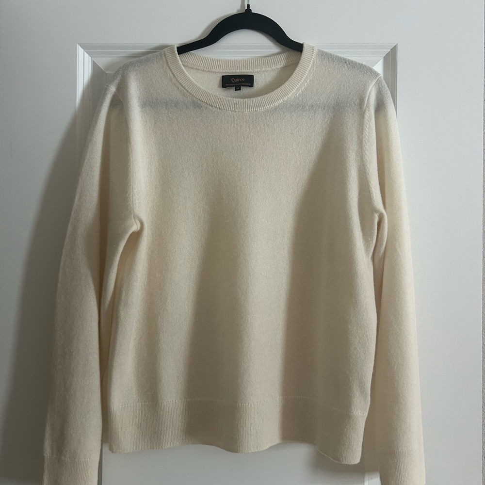 Quince women’s  Cream Sweater